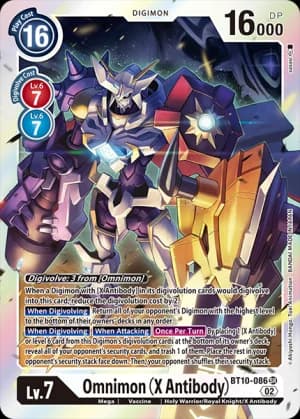 Omnimon (X Antibody) — Release Special Booster 2.5