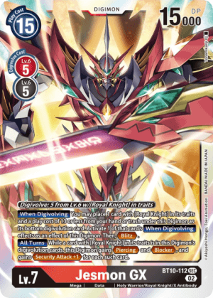 Jesmon GX (Tamer's Evolution Box -Rise of Digimon-) — Xros Encounter