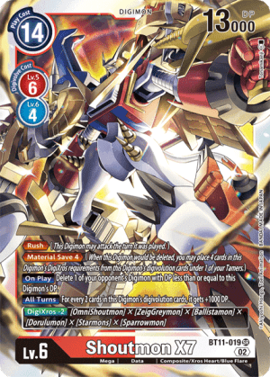 Shoutmon X7 (Tamer's Evolution Box -Rise of Digimon-) — Dimensional Phase