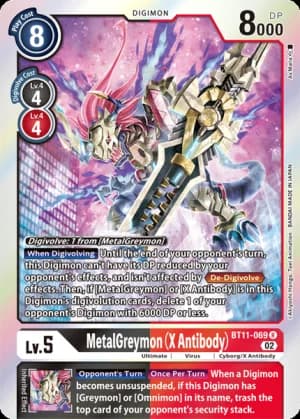 MetalGreymon (X Antibody) — Dimensional Phase