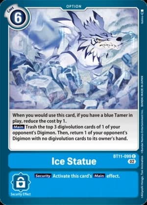 Ice Statue — Dimensional Phase