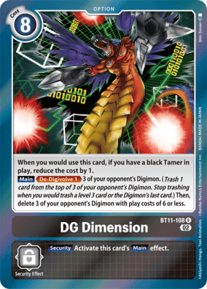 DG Dimension — Dimensional Phase