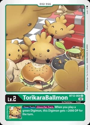 TorikaraBallmon — Across Time Pre-Release Cards