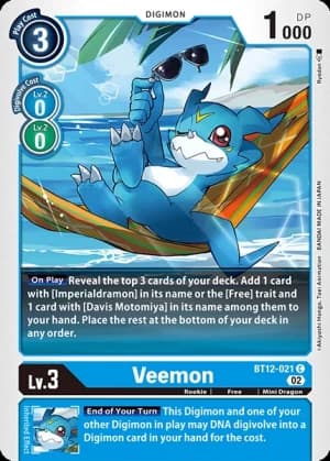 Veemon (Gen Con 2023) — Digimon Promotion Cards