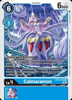 Calmaramon — Across Time Digimon Card Game card by Teruaki</h2>