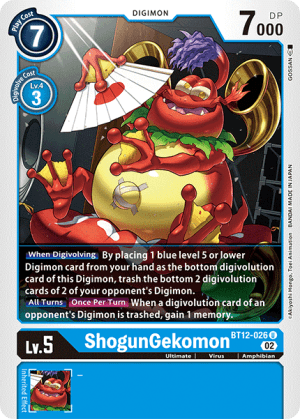 ShogunGekomon — Across Time Pre-Release Cards