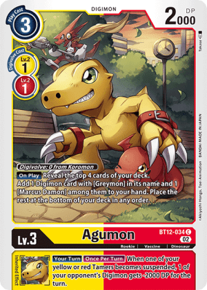 Agumon — Battle of Omni