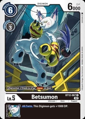 Betsumon — Across Time Digimon Card Game card by GOSSAN