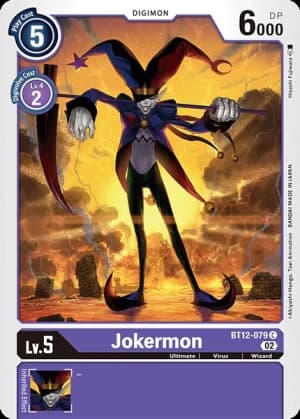 Jokermon — Across Time Digimon Card Game card by Akiyoshi Honga