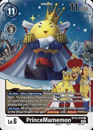 PrinceMamemon — Versus Royal Knights Pre-Release Cards