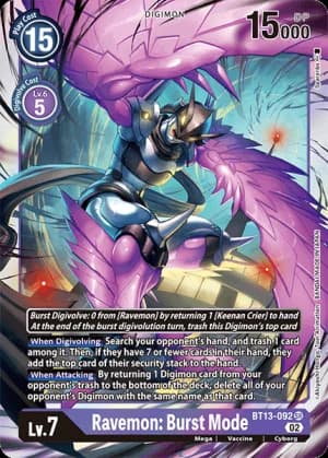 Ravemon: Burst Mode — Versus Royal Knights