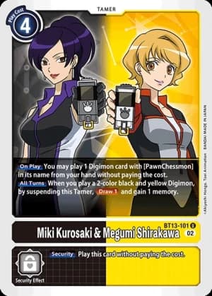 Miki Kurosaki & Megumi Shirakawa — Versus Royal Knights