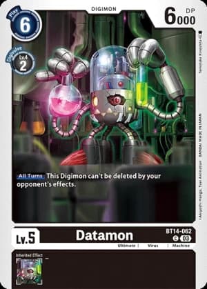 Datamon — Blast Ace Digimon Card Game card by Tomotake Kinoshita