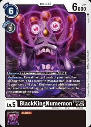 BlackKingNumemon — Blast Ace
