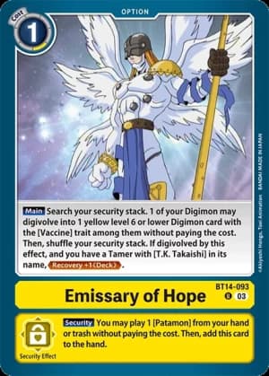 Emissary of Hope — Blast Ace