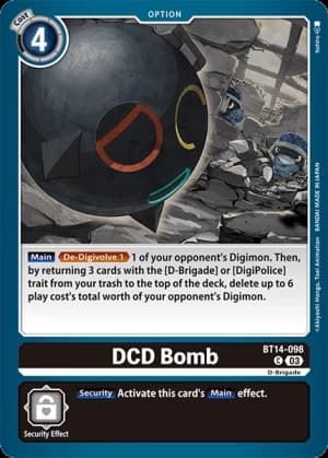 DCD Bomb — Blast Ace
