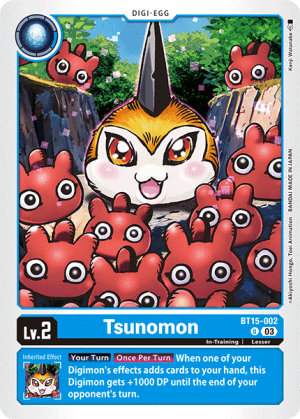 Tsunomon — Alternative Being Booster