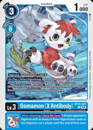 Gomamon (X Antibody) — Exceed Apocalypse