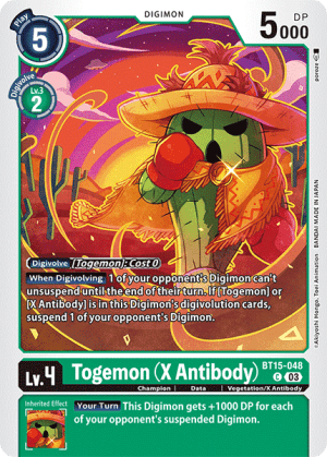 Togemon (X Antibody) — Exceed Apocalypse