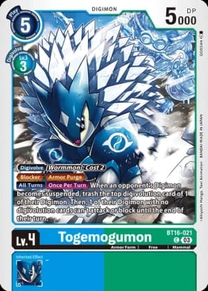Togemogumon — Beginning Observer