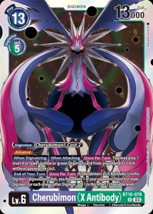 Cherubimon (X Antibody) — Beginning Observer Digimon Card Game card by Nakamura Hayato
