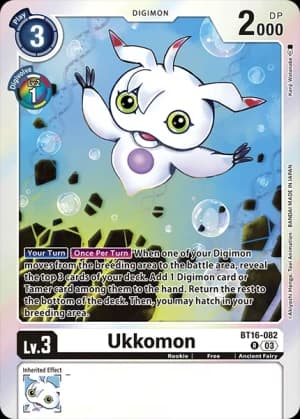 Ukkomon — Digimon Card Game card