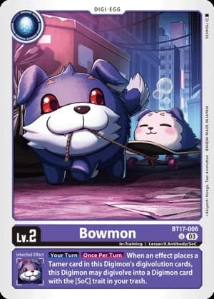 Bowmon — Blast Ace Digimon Card Game card by sasaki