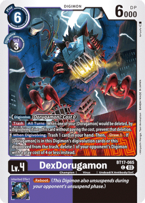DexDorugamon — Secret Crisis Digimon Card Game card by toriyufu
