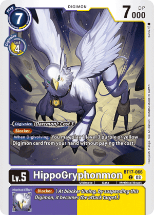 HippoGryphonmon — Great Legend
