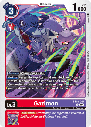 Gazimon — Blast Ace