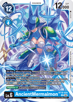 AncientMermaimon — Across Time Digimon Card Game card by Takaoki