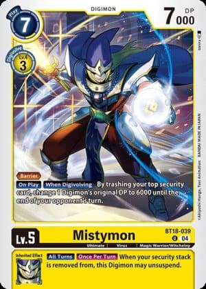 Mistymon — Double Diamond Digimon Card Game card by Teppei Tadokoro