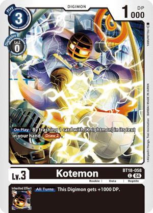 Kotemon — Battle of Omni