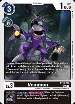 Vemmon (Rare Pull) — Dawn of Liberator