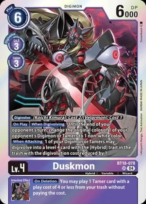 Duskmon — Release Special Booster 2.0