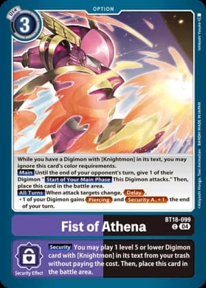 Fist of Athena — Release Special Booster 2.0