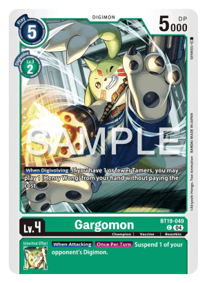 Gargomon — Cyber Eden