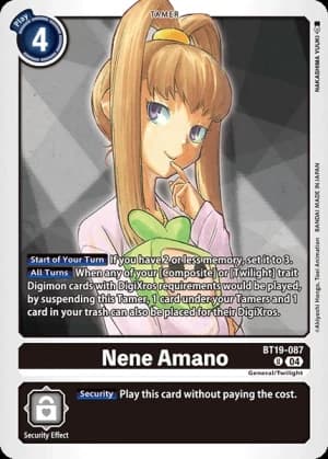 Nene Amano — Release Special Booster 2.0 Celebration Event Cards