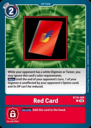 Red Card — Release Special Booster 2.5
