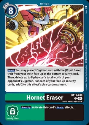 Hornet Eraser — Release Special Booster 2.0