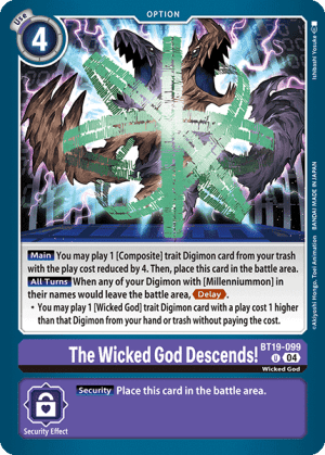 The Wicked God Descends! — Release Special Booster 2.0 Celebration Event Cards