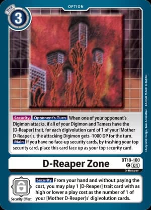 D-Reaper Zone — Release Special Booster 2.5