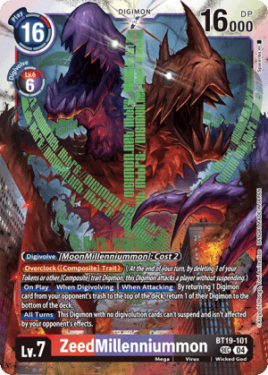 ZeedMillenniummon — Release Special Booster 2.0