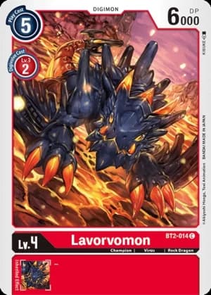Lavorvomon — Digimon LIBERATOR