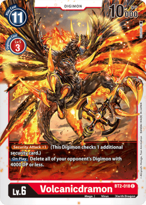 Volcanicdramon — Digimon LIBERATOR