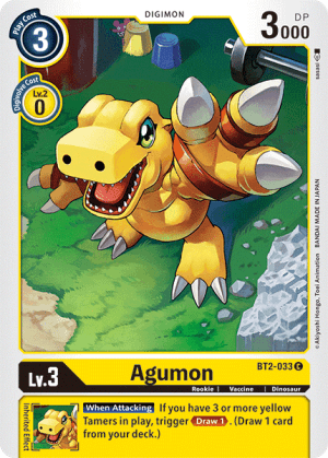 Agumon - BT2-033 (Tamer's Evolution Box 2) — Release Special Booster 1.0