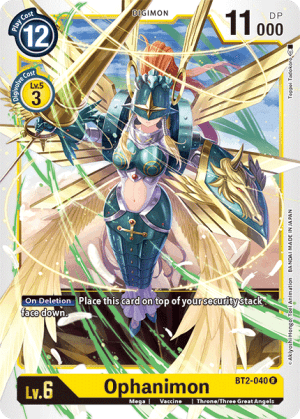 Ophanimon — Digimon Promotion Cards