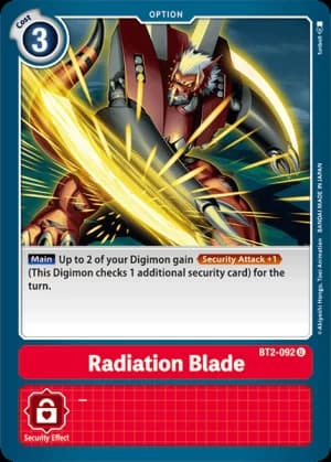 Radiation Blade — Release Special Booster 1.0