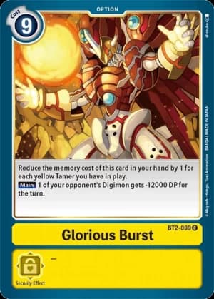 Glorious Burst — Release Special Booster 1.5