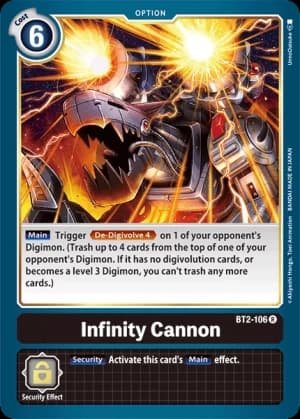 Infinity Cannon — Release Special Booster 1.0